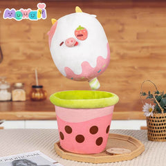 MeWaii® Milk Tea Boba Cow Plush Kawaii Plushies For Gift