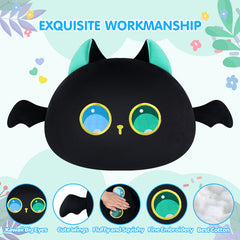 MeWaii®  Throw Pillow Cushion Family Magic Cat Stuffed Animal Kawaii Plush Body Squishy Pillow