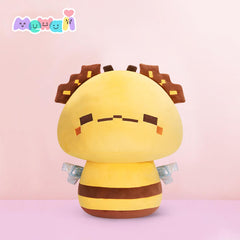 MeWaii® Mushroom Family Digital Bee Kawaii Plush Pillow Squish Toy