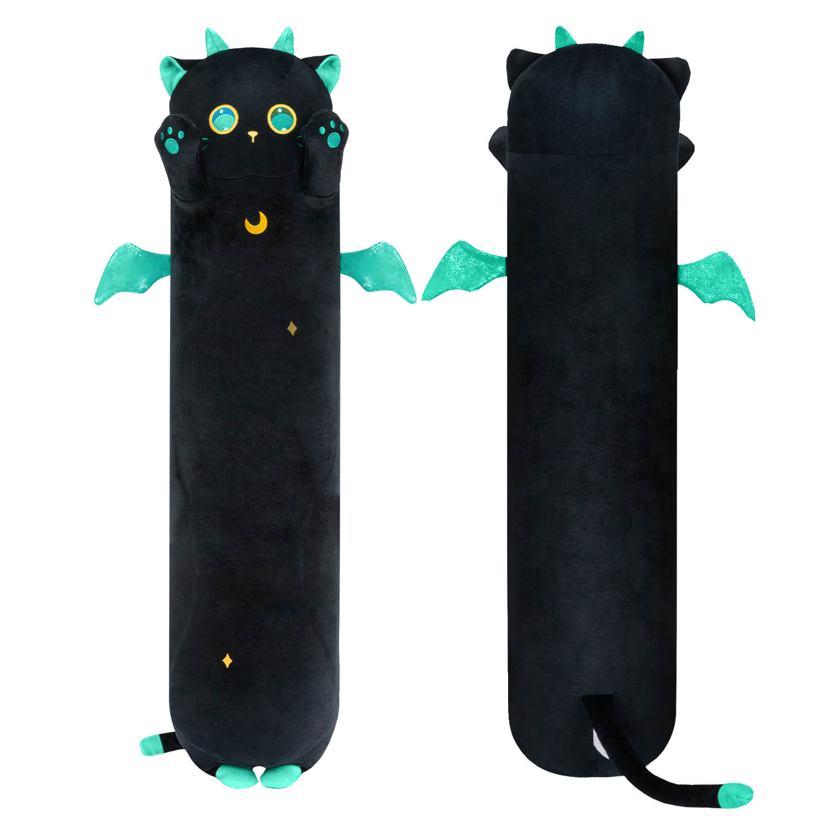 MeWaii® Original Design Magic Cat Big Eyed Stuffed Animal Kawaii Plush Pillow Squishy Toy