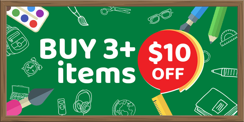 Buy 3+, save $10