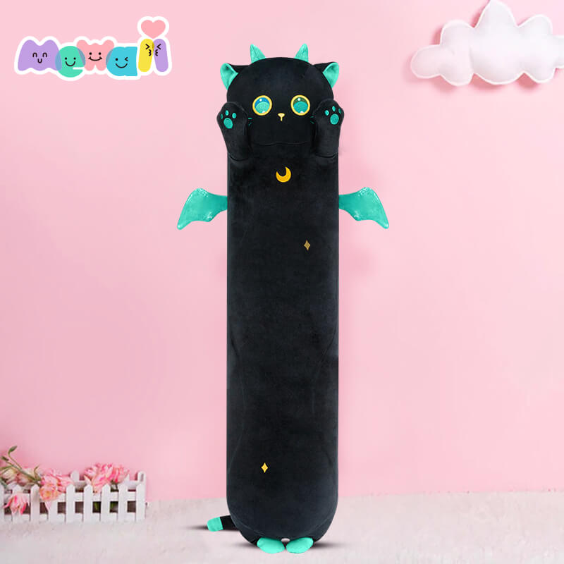 MeWaii® Original Design Magic Cat Big Eyed Stuffed Animal Kawaii Plush Pillow Squishy Toy