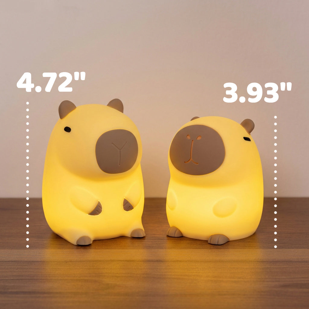 Adorable Capybara Squishy Night LED Lamp Best Gift