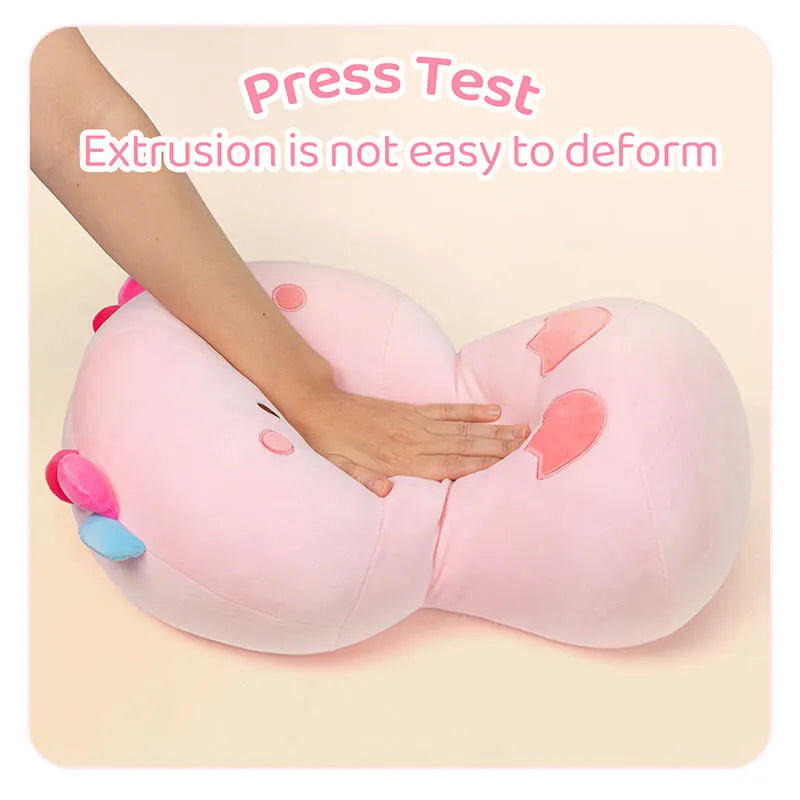 MeWaii® Mushroom Family Axolotl Kawaii Plush Pillow Squish Toy