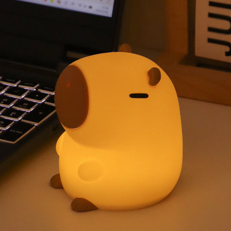 Adorable Capybara Squishy Night LED Lamp Best Gift