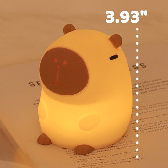 Adorable Capybara Squishy Night LED Lamp Best Gift