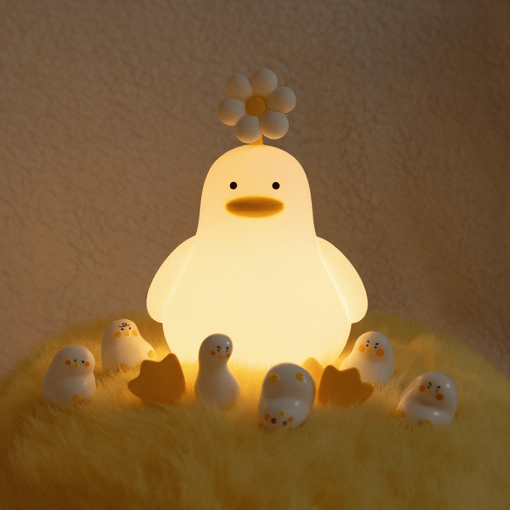Over 5+ Pcs Miniature Capybara Figurines Cute Set Squishy Silicone Night Light DIY Desk Collection Resin
