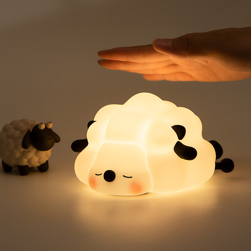 MeWaii® Little Sheep LED Squishy Tap Tap Night Light Lamp