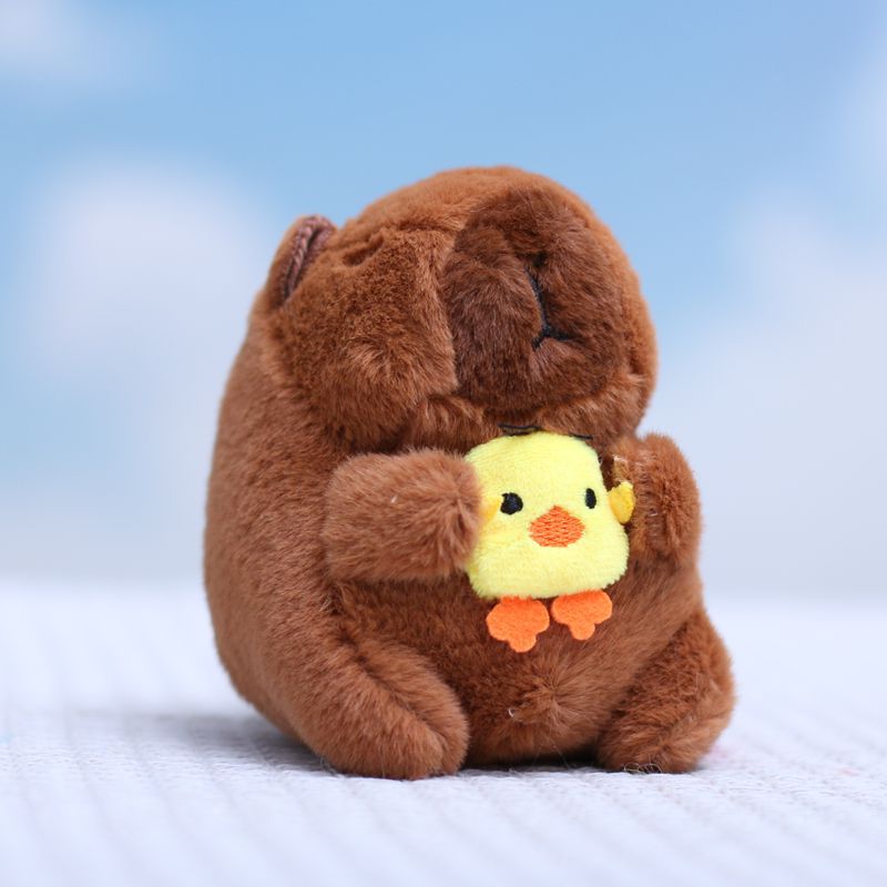 Mini Capybara Musikalisches Plüsch-Set – 12cm Sammlerfiguren
