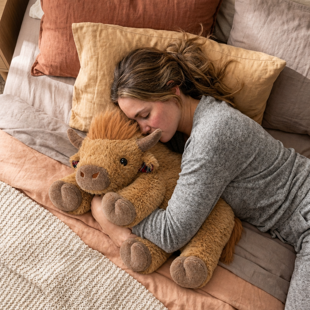 Highland Cow Scotland Weighted Stuffed Animal