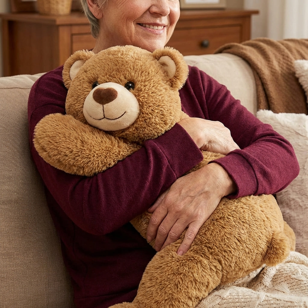 Mewaii® Brown Bear Weighted Stuffed Animal