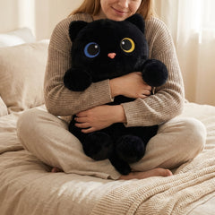 MeWaii® Black Cat Weighted Stuffed Animal