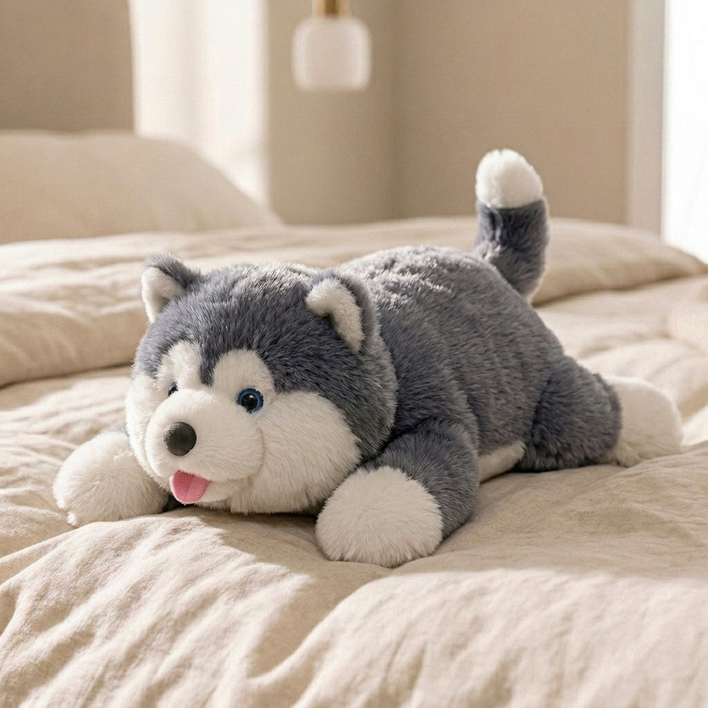 MeWaii® Alaskan Malamute Weighted Stuffed Animal